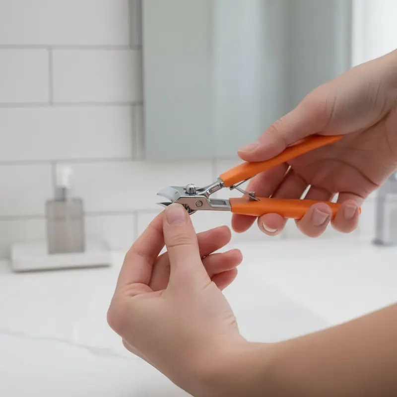 Reinforced Stainless Steel Nail Clippers for Thick Nails