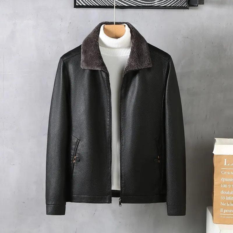 ReverStyle – Gevoerde Herenjas van Leer