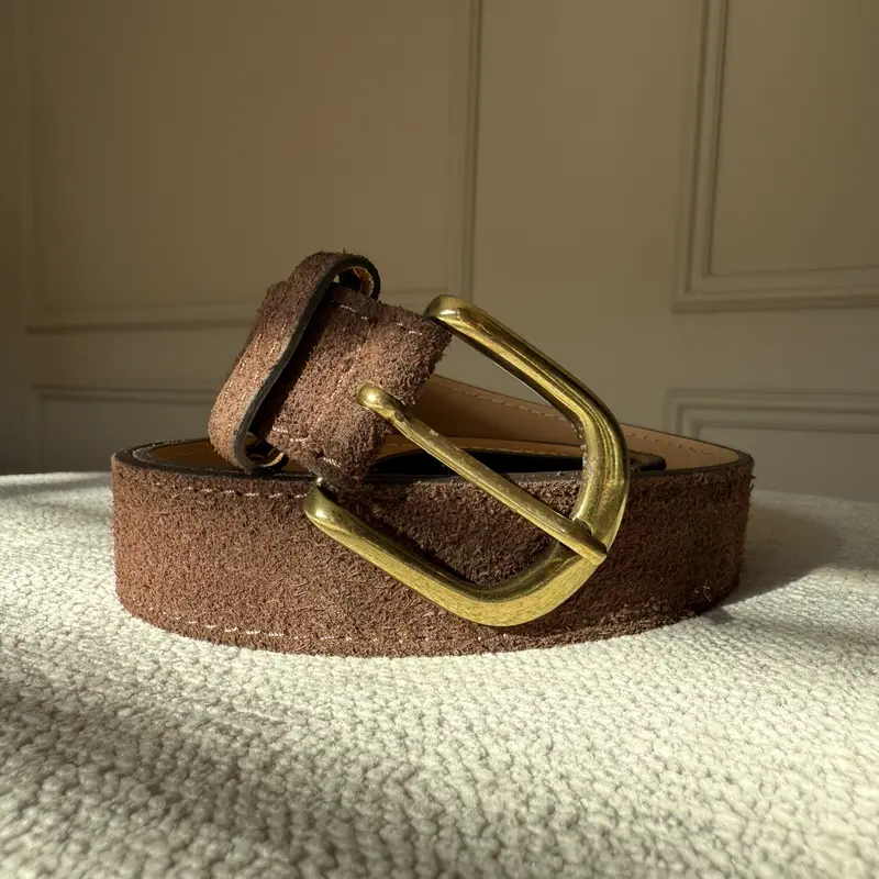 Riem Suus Suède Bruin