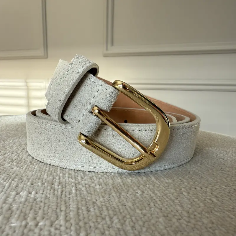 Riem Suus Suède Offwhite