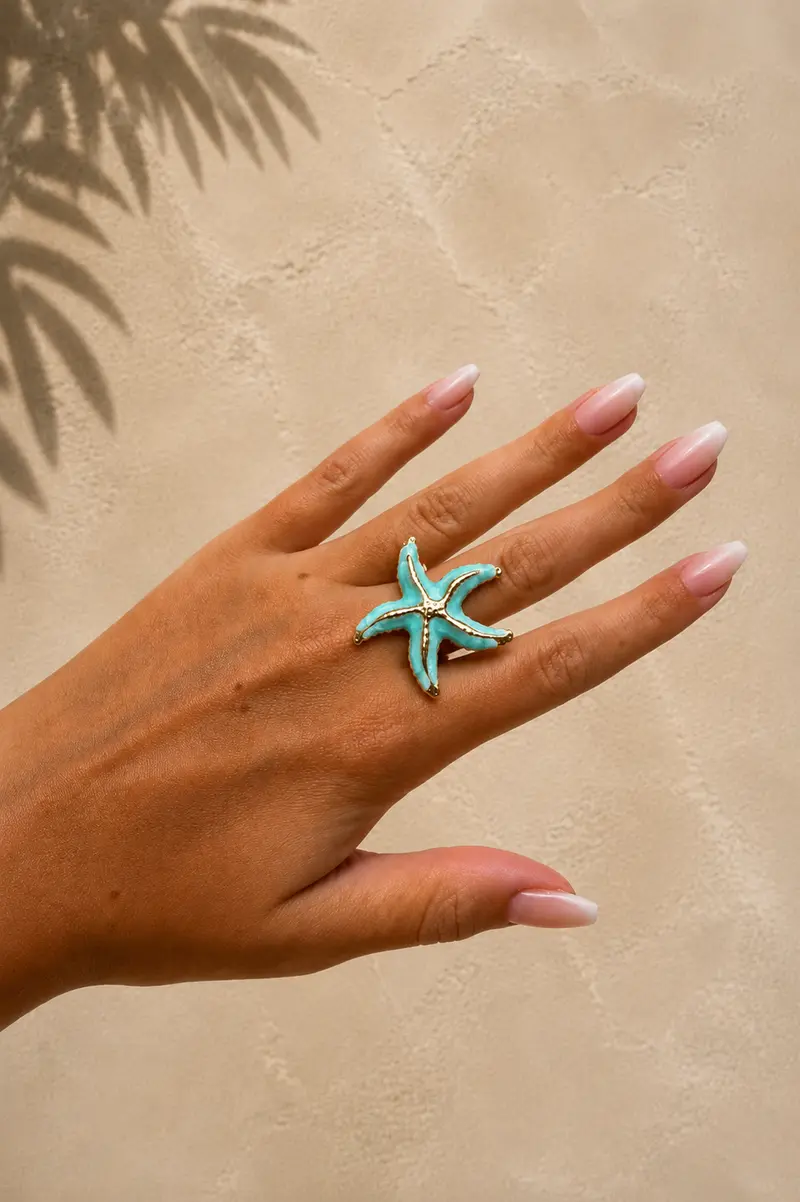 RING ZEESTER | BLAUW