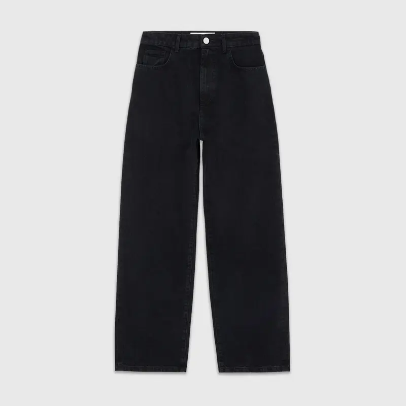 Róhe Bruun Signature Baggy Denim Black