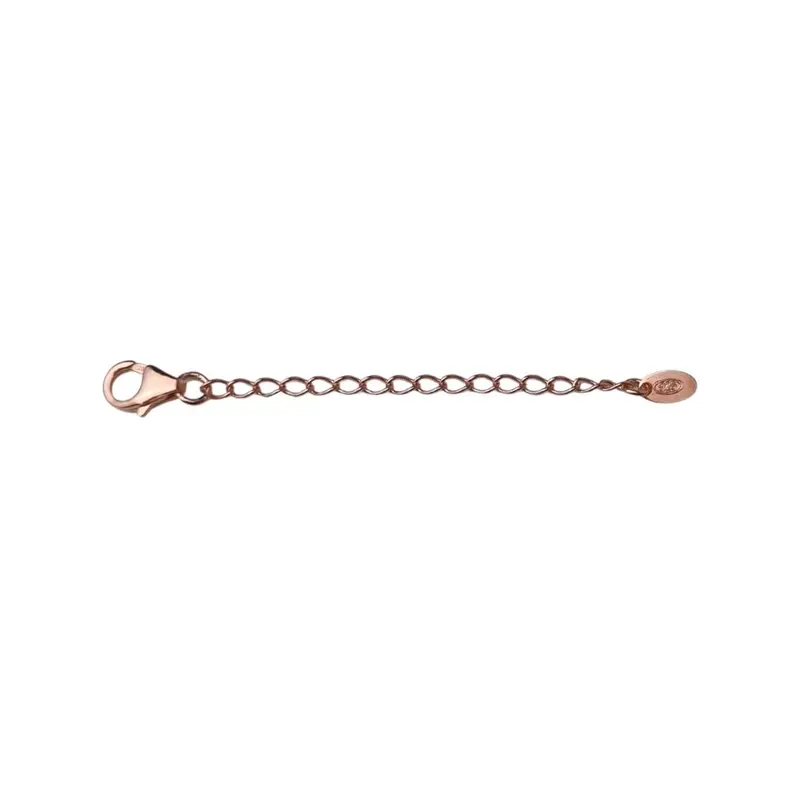 Rosé Verlengstuk Voor Ketting En Armband 6.5cm - Rosé Verguld Zilver