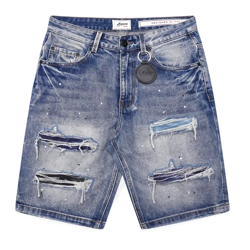 Sanko Mid Blue Shorts