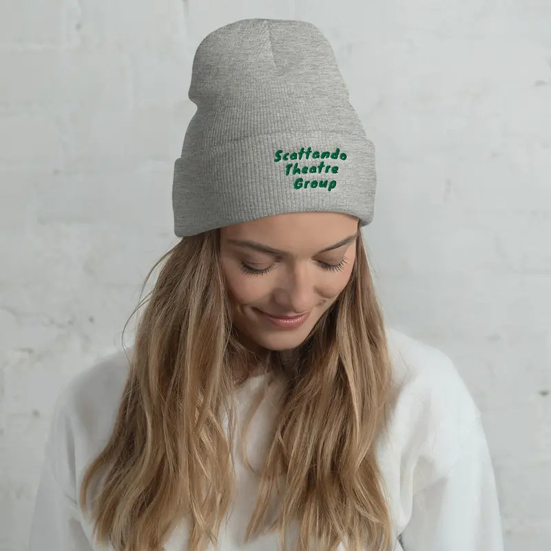Scattando Theatre Group Fan Cuffed Beanie Geborduurd