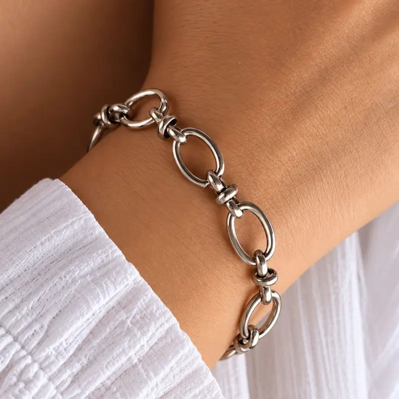Schakelarmband Dames Ronde Schakels Camila