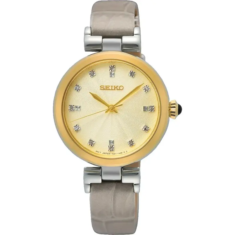 Seiko SRZ546P1 Women Watch 30mm 5ATM
