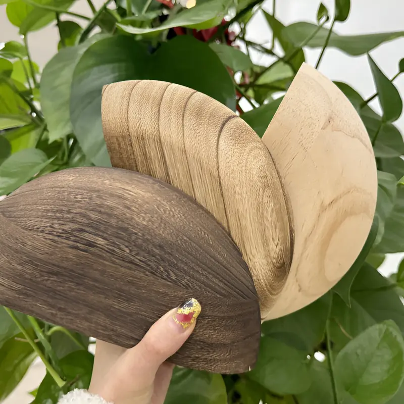 SemiCirc - Regal - Wandregal aus Holz halbkreisförmig