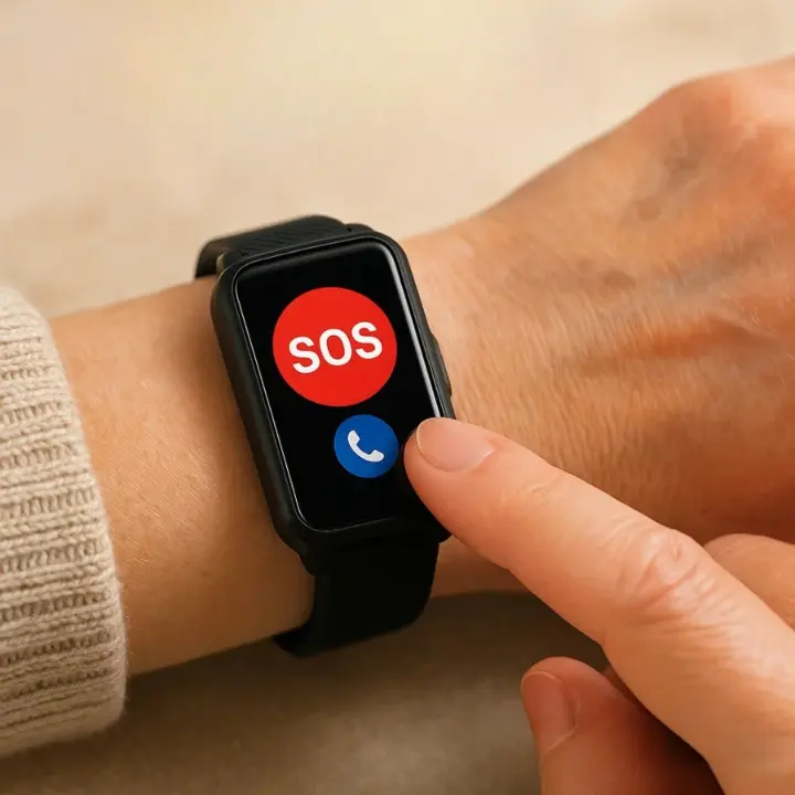 Senioren Smartwatch – GPS-Ortung mit SOS-Notruf und 4G-Telefonfunktion