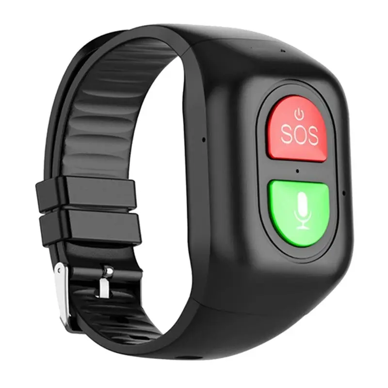 SeniorSafe 4G Watch - Senioren Smartwatch met GPS en 4G – SOS‑alarm, Gezondheidsmonitor & Locatietracking