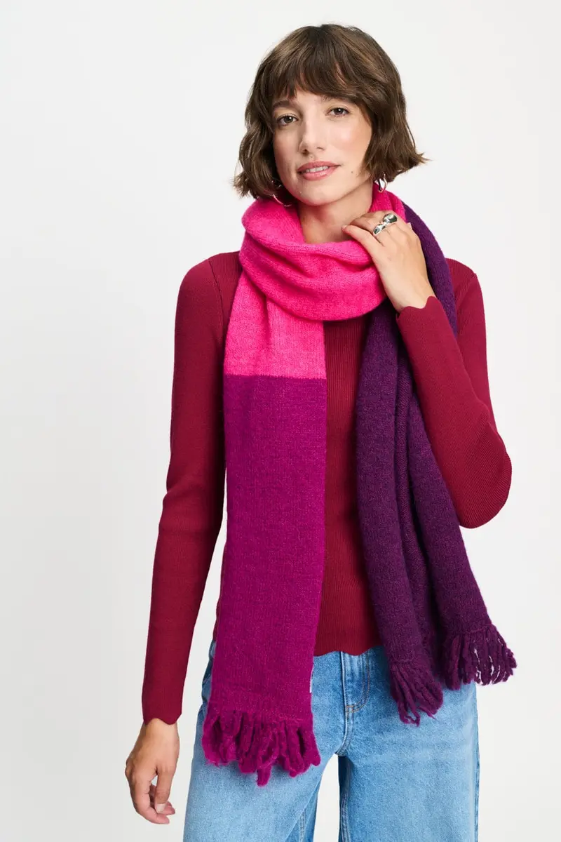 SHAWL - Vera Ultra Pink