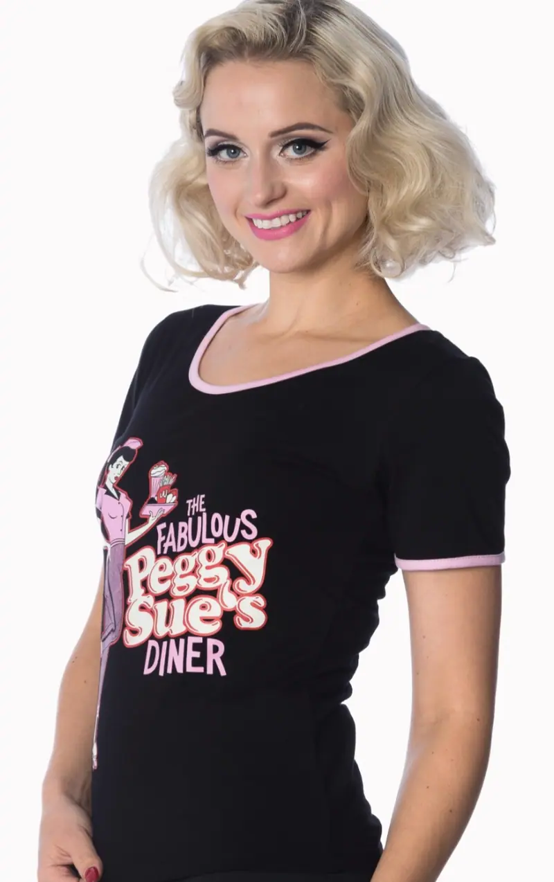 Shirt Peggy Sue  Zwart