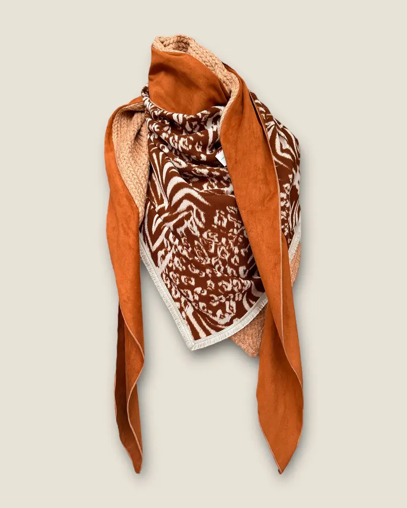 Sjaal - Safari Caramel