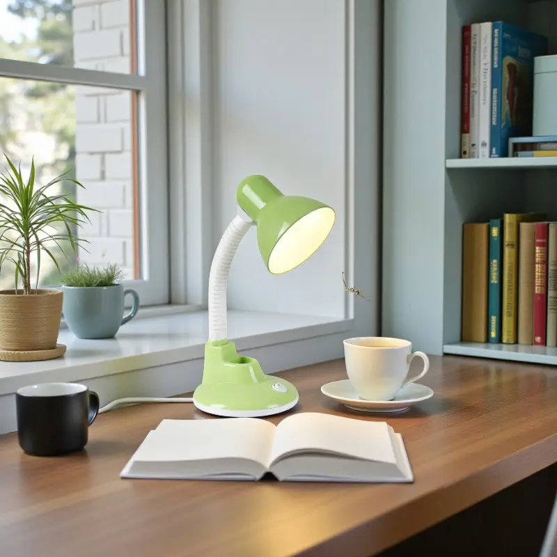 Skandinavische - LED-Tischlampe mit Stifthalter