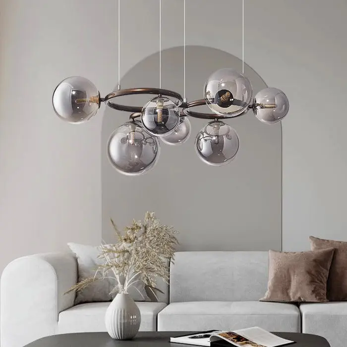 Skandinavische - Ring-Deckenleuchte, dimmbare LED
