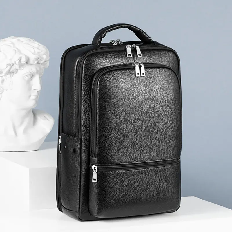 SmartCarry – Stijlvolle Leren Rugzak