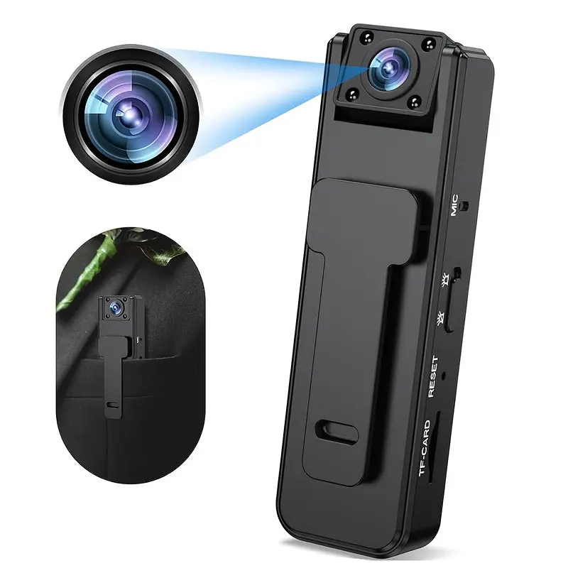 SnapClip Cam - Mini Camera Met Clip Voor Eenvoudige Video Opnamen