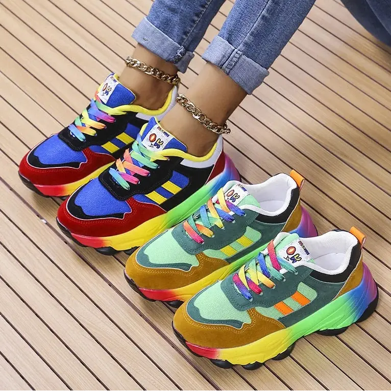 Sneakers Dames – Lichtgewicht Instappers met Ademend Materiaal en Comfortzool