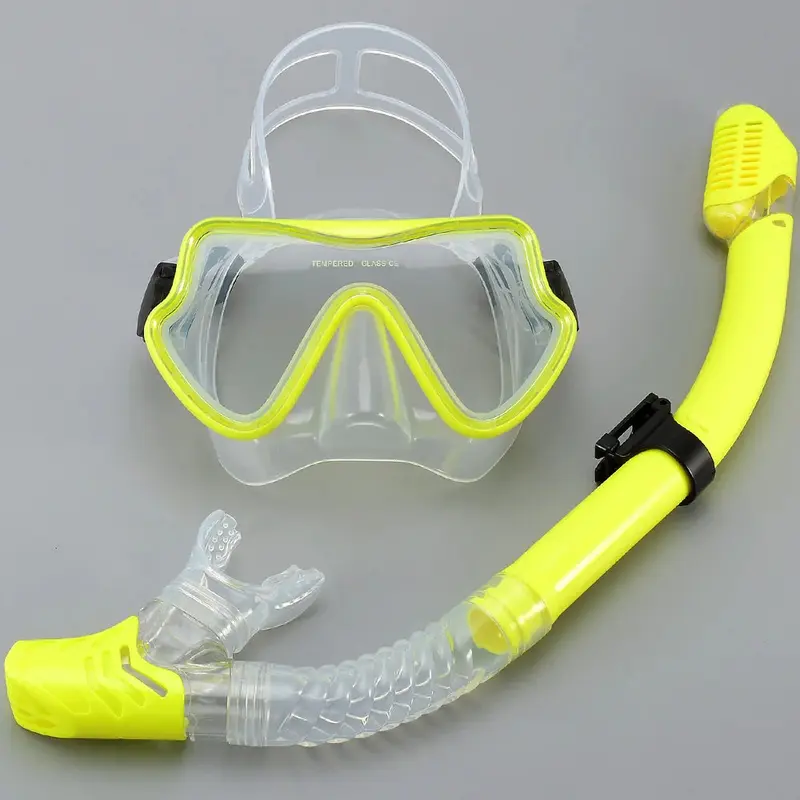 Snorkelset – duikbril met snorkel, panoramisch zicht en siliconen afdichting