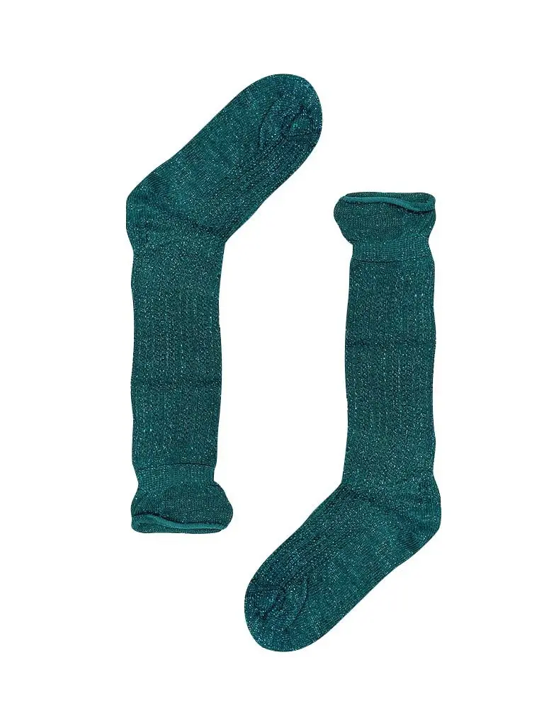 Socks Long Basic Glitter