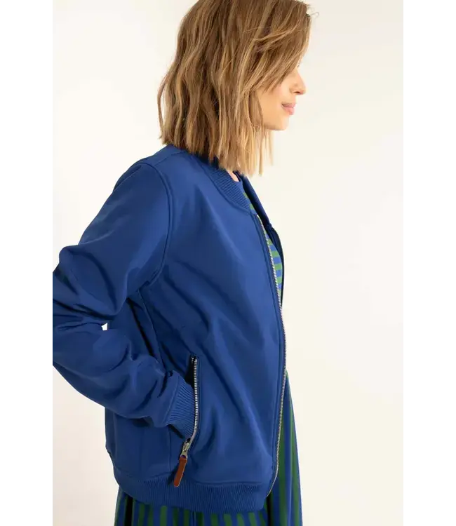Softshell Bomber Deep Blue