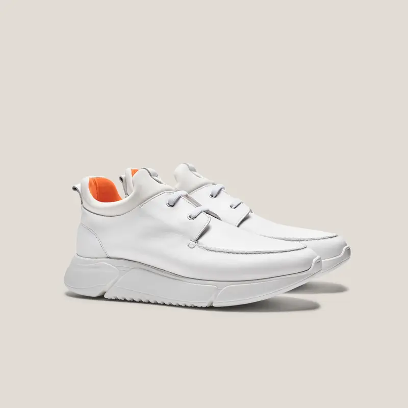 Soho 01 - White Calf Leather