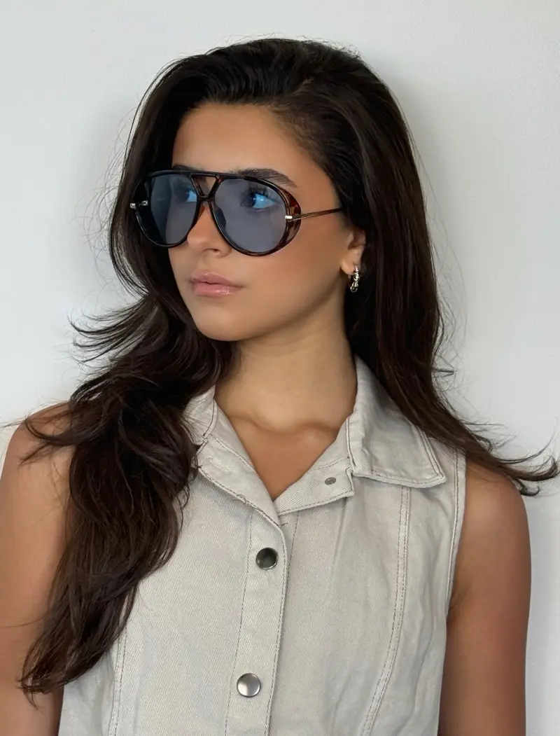 Soho aviator sunglasses - Blue
