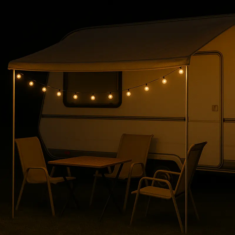 Solar lichtsnoer – kristallen ledbollen, IP65 en tot tien uur licht