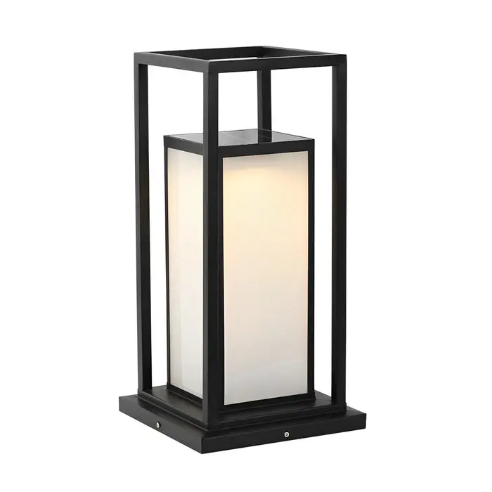 Solena - Solarbetriebene Mastleuchte IP65 aus Edelstahl und