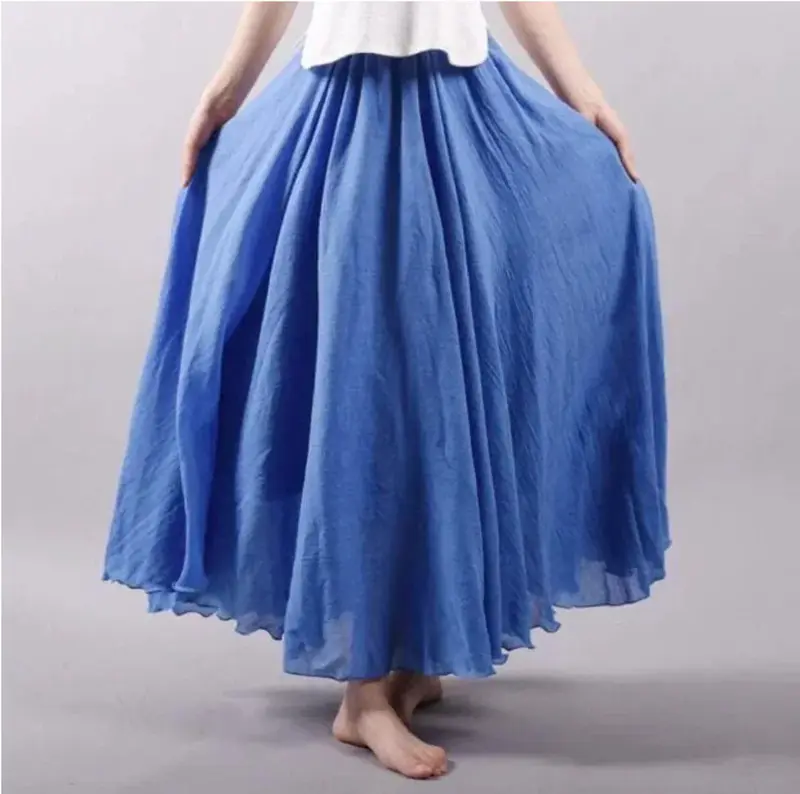 Sophia | Eleganter und Fließender Boho Maxirock