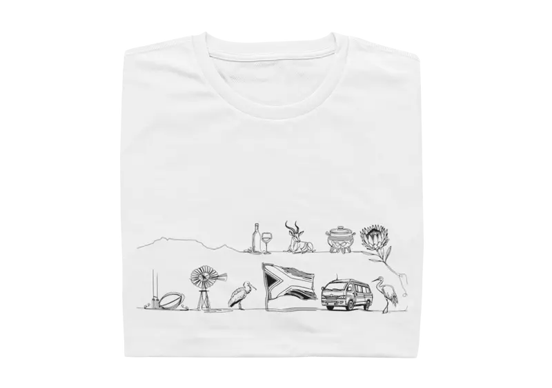 South Africa In One Picture  - Ladies Shirt