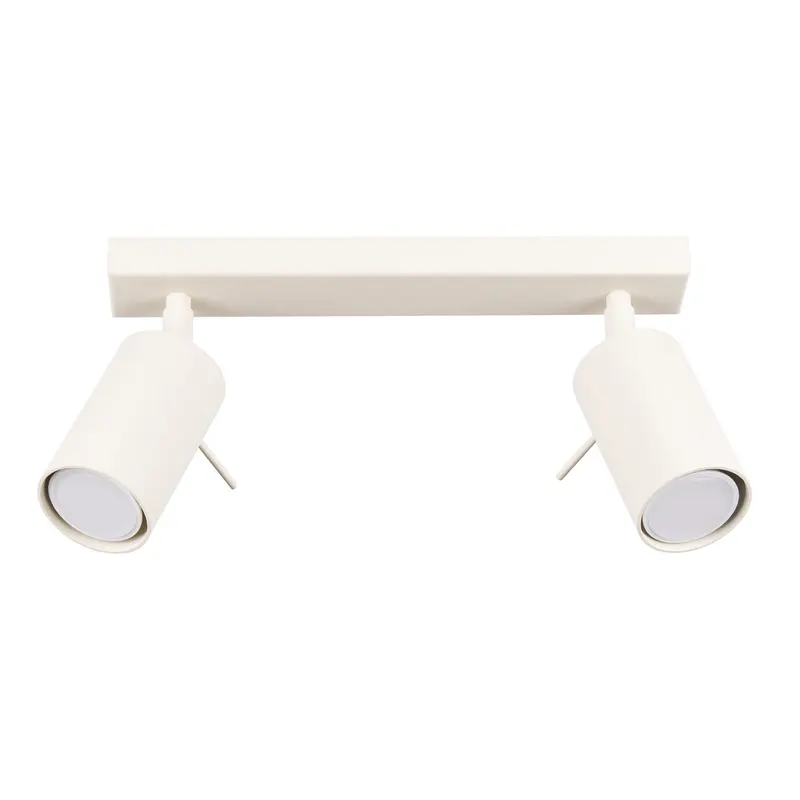 Sparka - Deckenleuchte 2-flammig Beige mit verstellbaren