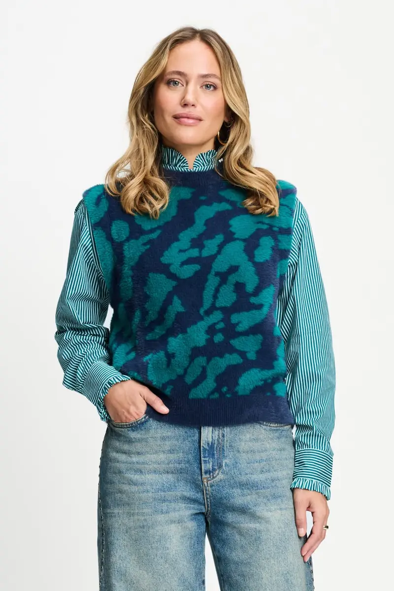 SPENCER - Shelly Animal Teal Green