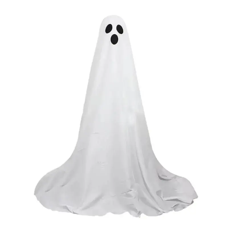 Spookfiguur op telescoopstang – 130 tot 650 cm en LED op batterijen