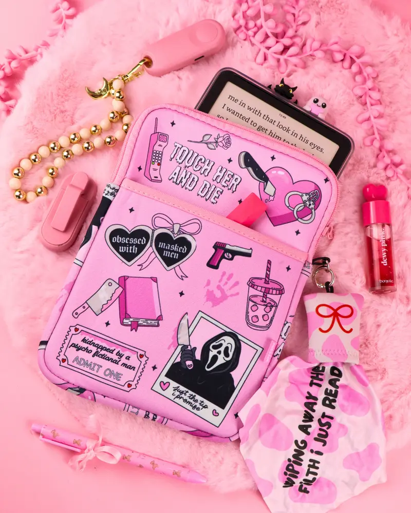 Spooky Boyfriend E-reader / Book Sleeve for Dark Romance Readers