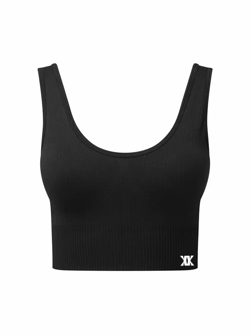 Sport BH Ribbed Black