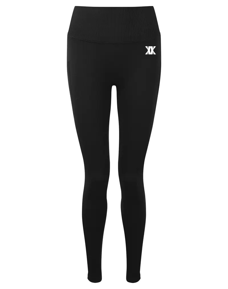 Sport Legging Ribbed Black
