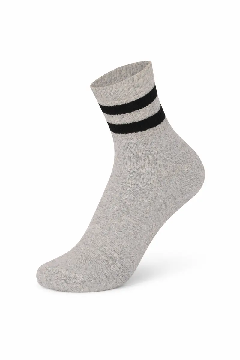 Sportive Short Sock Black Stripe