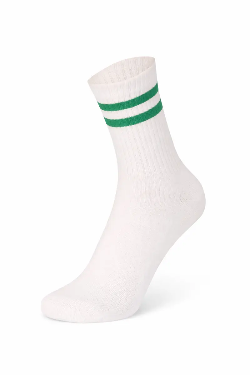 Sportive Sock Green Stripe