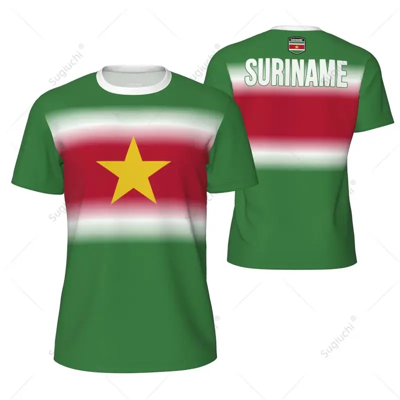 Sportshirt Suriname – Trainingsshirt met Ademend Mesh Materiaal