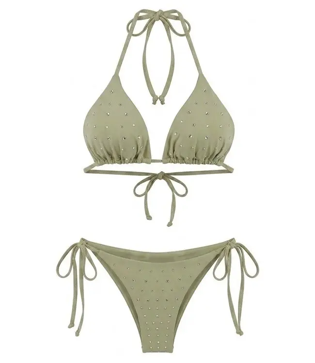 Starlight sparkle bikini - Olive