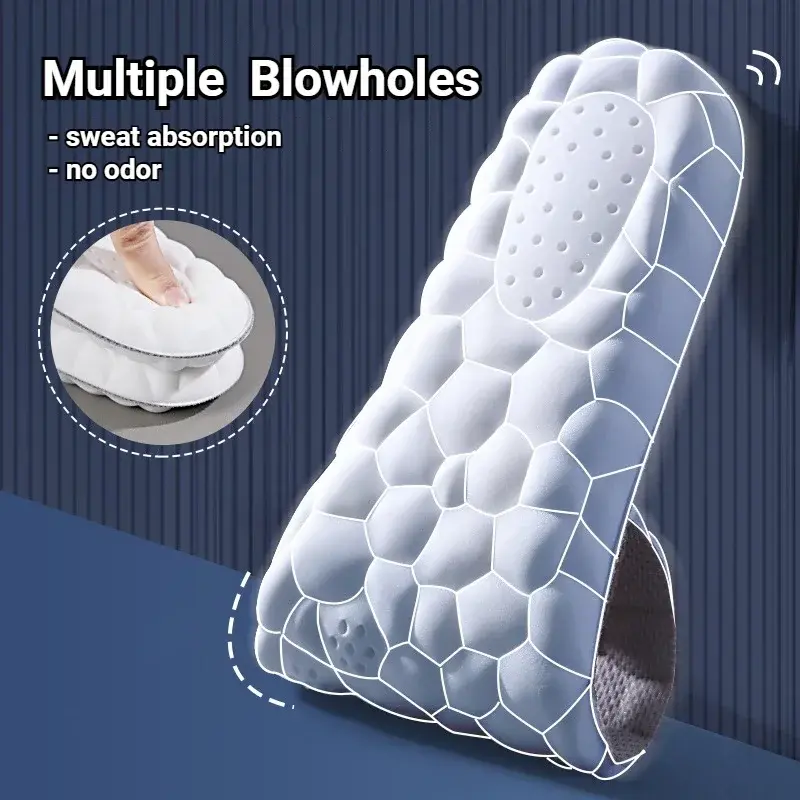 StepSoft - 4D Voetmassage Inlegzolen -  Ervaar Ultiem Comfort en Ondersteuning