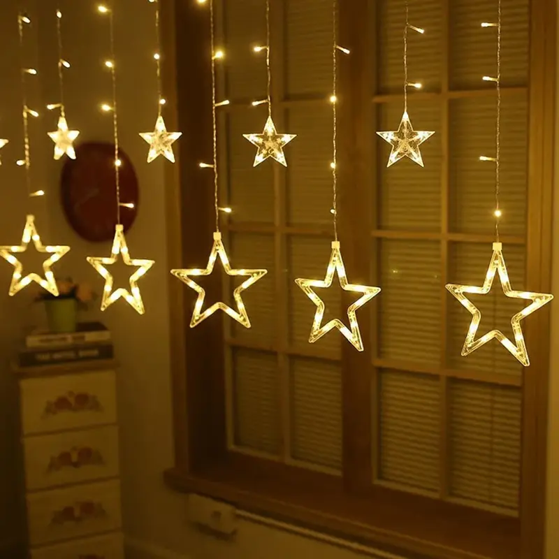 Sternen-Lichterkette - LED Lichterkette