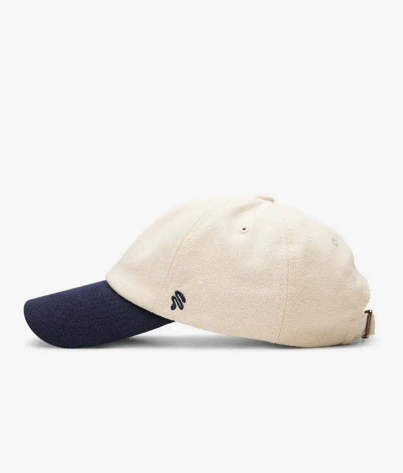 Stiksen Cap Canvas Offwhite/N