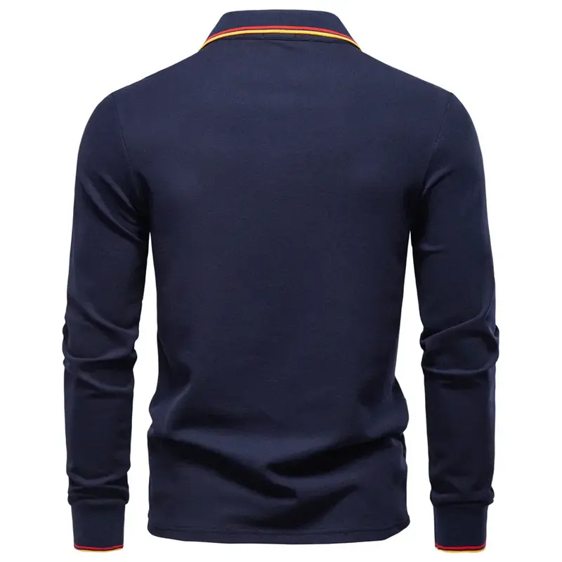 Stilvoller Polo-Pullover