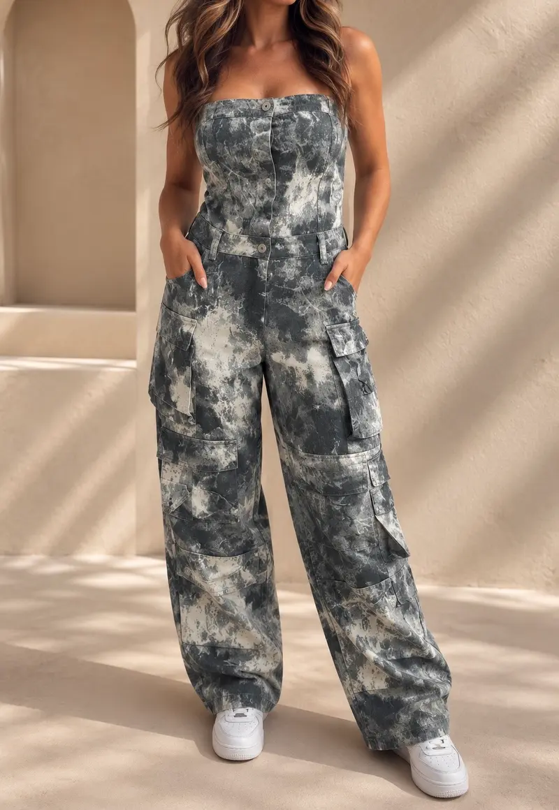 STRAPLESS JUMPSUIT ROXY