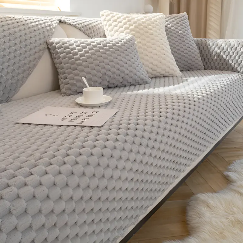 Stylish - Sofa - Sofabezug rutschfest Wabenmuster