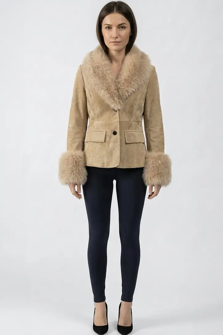 Suede Blazer
