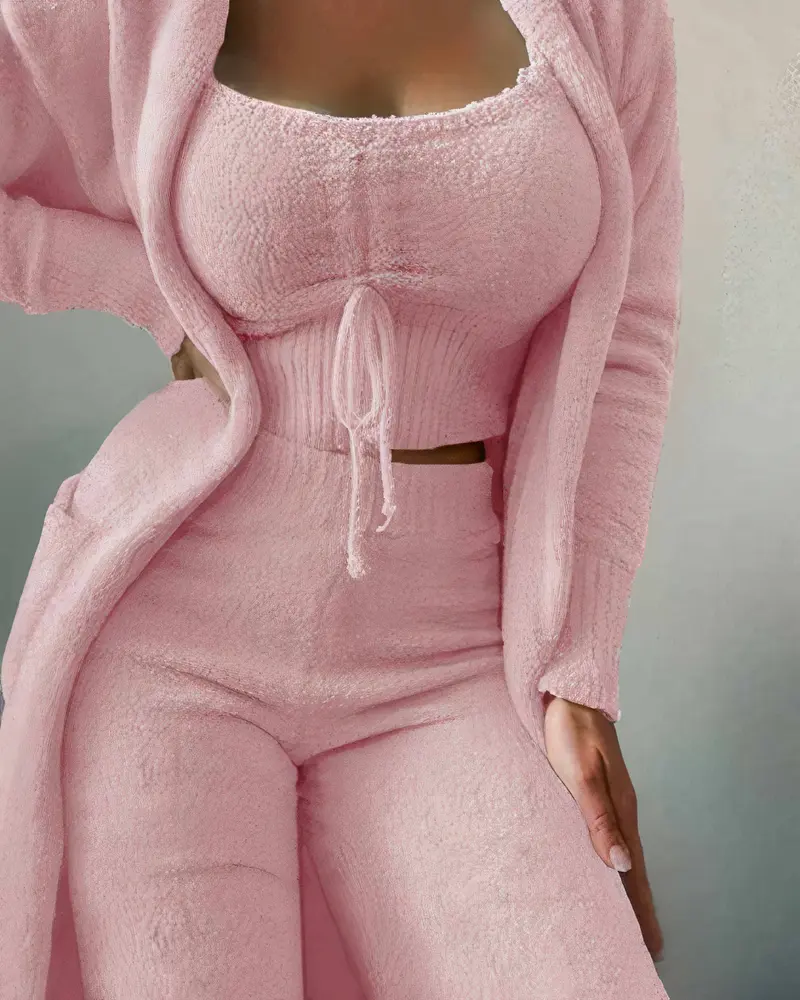 Superzachte Pyjama Set - Tijdloos Comfort en Stijlvolle Nachtkleding