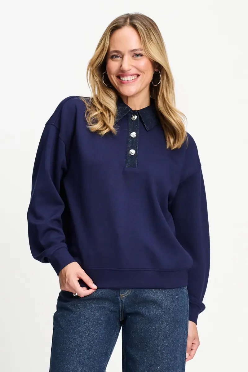 SWEATER - Becky Eternal Blue